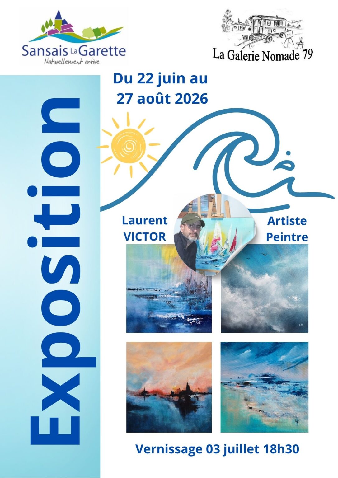 Exposition La Galerie Nomade 79 en mairie
